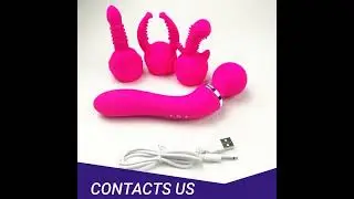 2022 New Arrival Dildo Vibrator Sexy Toy and use Medical Silicone Wand Vibrator