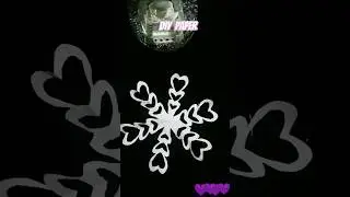 DIY paper shape cutting || heart shape || #papercraft || #diy || #shorts || Fatima&rsquo;s Art&Craft