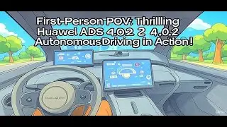 First-Person POV: Thrilling Huawei ADS 4.0.2 Autonomous Driving in Action！