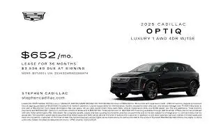 Cadillac OPTIQ 01/15/2026 6766794