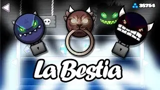 LA BESTIA EN GEOMETRY DASH | GEOMETRY DASH 2.3 HYPER FANMADE | Endermike