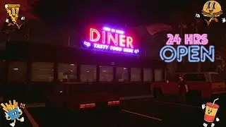 My Job As A Waitress At A Roadside Diner | True Nightmares Roadside Cafe Prologue + Gameplay