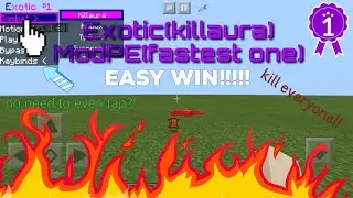 MinecraftPE | Fastest Killaura[Exotic] | ModPE | REALLY OP | xAffan