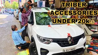 TRIBER RXE BUDGET MODIFIED| under 20k accessories, roofrail, stereo, spk, wheelcaps