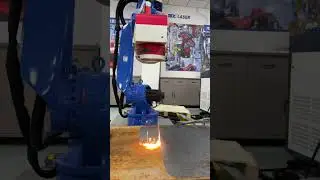 SFX Robotic Laser Metal Rust Remover Rust Oil Paint Laser Cleaning Machine