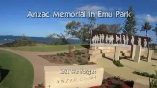 Anzac Memorial in Emu Park, Queensland