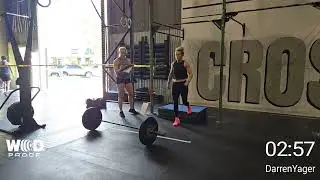 Cindy Yager 2025 Semi-finals WOD 1