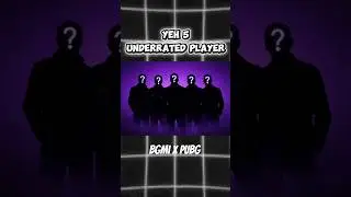 5 недооцененных игроков BGMI x PUBG 🔥 (Последний шок!) #bgmi #pubgmobile #shorts