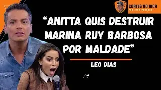 Léo Dias conta para Rica Perrone que Anitta quis derrubar Marina Ruy Barbosa