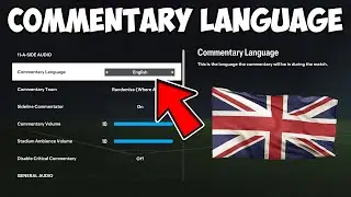 HOW TO CHANGE YOUR COMMENTARY LANGUAGE ON EAFC 24 (FIFA 24)