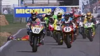 MF87 European Pro Superbike 97 Hockenheim Meklau crash