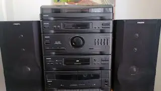 Phillips  AS-445  sistema Midi 1993  power play. @erickmunox5963