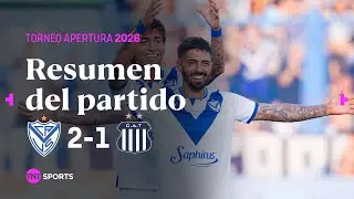 VÉLEZ SE LO DIO VUELTA A TALLERES CON GOLES DE LANZINI Y GARCÍA | #VÉLEZ 2-1 #TALLERES | RESUMEN