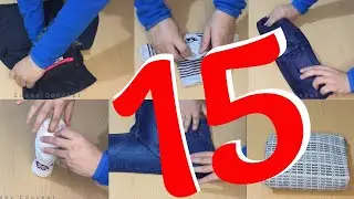 15 МЕТОДОВ СКЛАДЫВАНИЯ ОДЕЖДЫ - KONMARI - СКЛАДЫВАЮЩИЕ ХАКИ