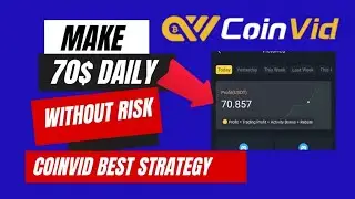 Coinvid Trading Site Real or Fake|| How to work on coinvid || New Trading Platform | Make 50$ Daily