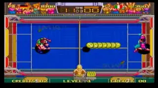 WINDJAMMERS Flying Power Disc - 2 players versus gameplay!! Snk Neo Geo arcade (live commentary)