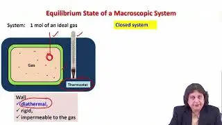 System state Equilibrium