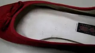 Red used Flats
