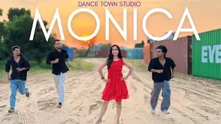 Monica | Dance Cover | Dance Town Studio | #dance #trending #coolie #monica #choreography 