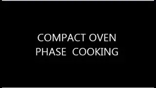 How to set  Modular Kompact Pratika oven (phase cooking mode)