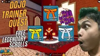 Bloxfruits Dojo Trainer Quest (Tagalog Tutorial) Dragon Rework Update!