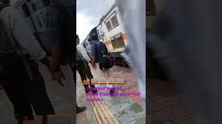 Dhanbad Howrah Black Diamond superfast express at Asansol  #youtubeshorts#trending #status#train