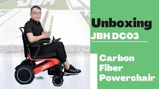 Unboxing JBH DC03 Folding Powerchair Upgrade Version  JBH Wheelchair