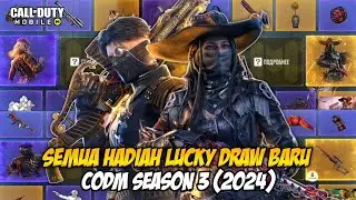 Season 3 (2024) semua hadiah lucky draw baru + legendary Dame &mdash; Break of Dawn codm S3
