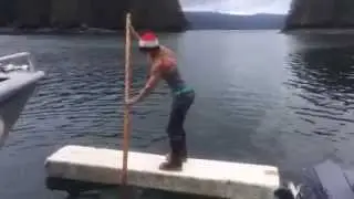 National Geographic's Ultimate Survival Alaska crew builds custom SUP!