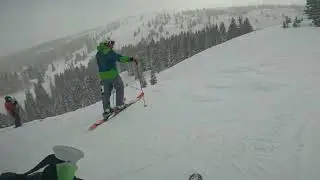 Park City Powder Day- Jupiter Main Bowl◆◆