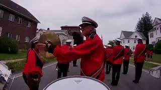 St Peter's Drum corps - July 4th Parade - Pittsfield MA 07-4-24