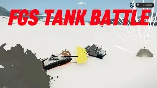 Huge Tank Battle In Stormworks
