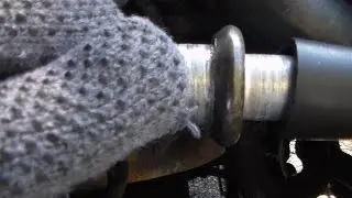How to make the A/C line disconnect tool