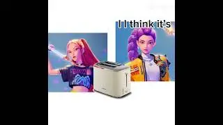 Toaster is broken, k-pop demon hunters