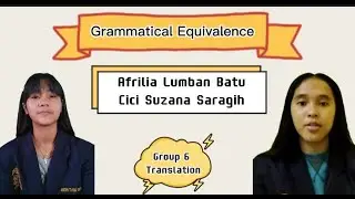 Grammatical Equivalence in Translation