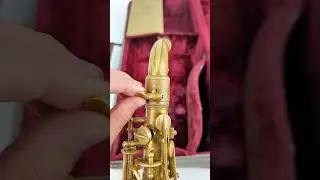 🎷 Meet Saxophone Alto Conn Transitional Naked Lady #kgumusic #vintage #saxophone