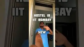 The 5 STAR  Hostel of IIT BOMBAY 🤩 #minivlog #iit #rushikale #iitbombay