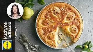 Hruškový koláč s mascarpone - Markéta Krajčovičová - RECEPTY KUCHYNE LIDLU