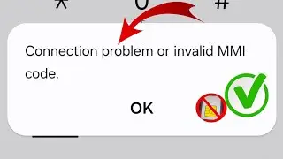 How To Fix Connection Problem Or Invalid MMI Code (2025) | Fix Invalid MMI Code