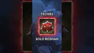How to Solo Roshan with Techies' Proximity Mines #dota2 #dota2tips #dota2tricks