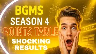 BGMS points table | week 2 day 4 overall standings | #bgmi #bgms #nodwingaming #soul #godlike 