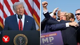 Трамп хвастается тем, как увернулся от снайперской пули на церемонии вручения премии Чарли Кирка