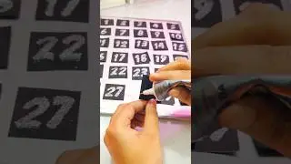 🖤Ramadan Calendar🌙 | Ramadan craft ideas |#shorts #diy #handmade #howtomake #viral #trending