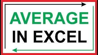 Average FUNCTION IN EXCEL #exceltricks #excel