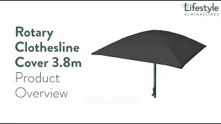 Rotary Clothesline Cover 3.8 Product Overview - Lifestyle Clothesline