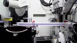 Oz Machine ALCOR II R CNC Profile Cutting and Machining Center (8 Axis)