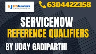 ServiceNow Advanced Reference Qualifiers explained in detail by Uday Gadiparthi