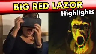 Terrified by the Oculus Rift - Big Red Lazor highlights