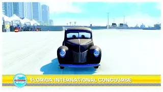 Cars 3 | Junior Moon - Battle Race (Magnetic Mine) | Florida International Concourse 7 Laps