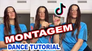 MONTAGEM - PR FUNK TIK TOK Dance TUTORIAL | ashley look at me phonk - Mirrored, Step by Step